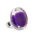 Bague en verre soufflée - Cachou Medium Billes