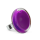 Bague en verre soufflée - Cachou Medium Milk