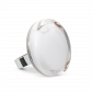 Bague en verre soufflée - Cachou Medium Milk Jaune