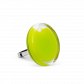 Glass ring - Cachou Mini Milk Rust