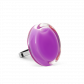 Bague en verre soufflée - Cachou Mini Milk