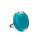 Bague en verre soufflée - Cachou Mini Milk