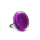 Bague en verre soufflée - Cachou Mini Milk