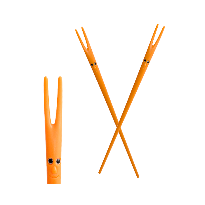 Baguettes chinoises - Ping Pong Orange Baguettes chinoises - Ping Pong Orange