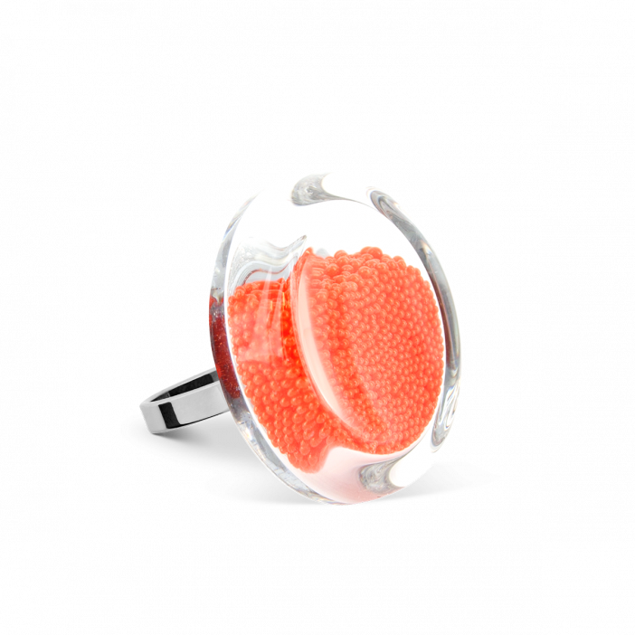 Glasring - Cachou Mini Billes Orange