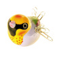 Oiseau aimant pour trombones - Piu Piu Noir