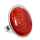 Bague en verre soufflée - Galet Giga Paillettes Colors