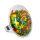 Glass ring - Galet Giga Mix Perles