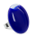 Bague en verre soufflée - Galet Giga Milk