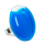 Bague en verre soufflée - Galet Giga Milk
