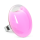 Bague en verre soufflée - Galet Giga Milk