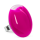 Bague en verre soufflée - Galet Giga Milk