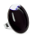 Bague en verre soufflée - Galet Giga Milk