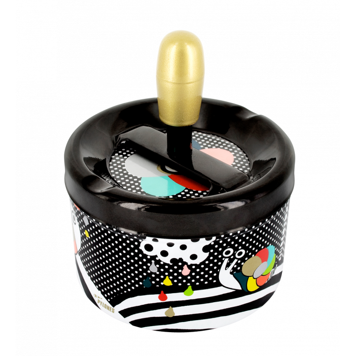 Push-button ashtray - Pousse Pousse Scale