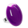 Bague en verre soufflée - Galet Giga Milk