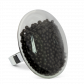 Anello in vetro - Galet Giga Billes Oro