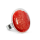 Bague en verre soufflée - Galet Medium Paillettes Colors