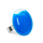 Bague en verre soufflée - Galet Medium Milk