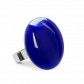 Anello in vetro - Galet Medium Milk Bianco