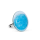 Bague en verre soufflée - Galet Mini Paillettes Colors