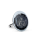 Bague en verre soufflée - Galet Mini Paillettes