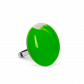 Bague en verre soufflée - Galet Mini Milk