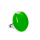 Bague en verre soufflée - Galet Mini Milk