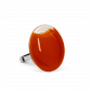 Bague en verre soufflée - Galet Mini Milk