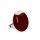 Bague en verre soufflée - Galet Mini Milk
