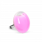 Bague en verre soufflée - Galet Mini Milk