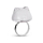 Bague en verre soufflée - Chat Bulle Medium Milk