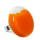 Bague en verre soufflée - Platine Giga Milk