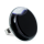 Bague en verre soufflée - Platine Giga Milk