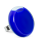 Bague en verre soufflée - Platine Giga Milk