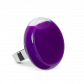Anello in vetro - Platine Medium Milk Arancione