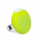Glasring - Platine Medium Milk Mallow purple