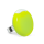 Bague en verre soufflée - Platine Medium Milk