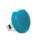 Bague en verre soufflée - Platine Medium Milk