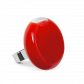 Glass ring - Platine Medium Milk