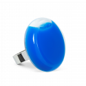 Glasring - Platine Medium Milk Mallow purple