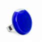 Anello in vetro - Platine Medium Milk Arancione