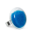 Bague en verre soufflée - Platine Medium Billes