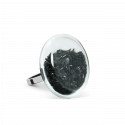 Glasring - Platine Mini Paillettes Schwarz
