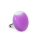 Bague en verre soufflée - Platine Mini Milk