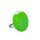 Bague en verre soufflée - Platine Mini Milk