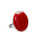Bague en verre soufflée - Platine Mini Milk