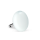 Bague en verre soufflée - Platine Mini Milk