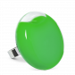 Anello in vetro - Platine Giga Milk Rosso scuro