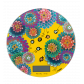 Kitchen scales - Frivole Jardin Fleuri Gold