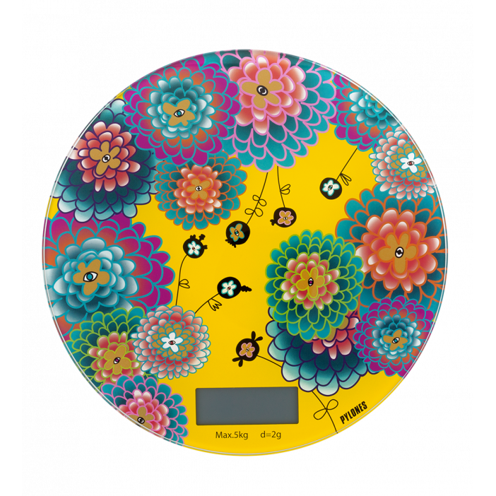 Kitchen scales - Frivole Dahlia